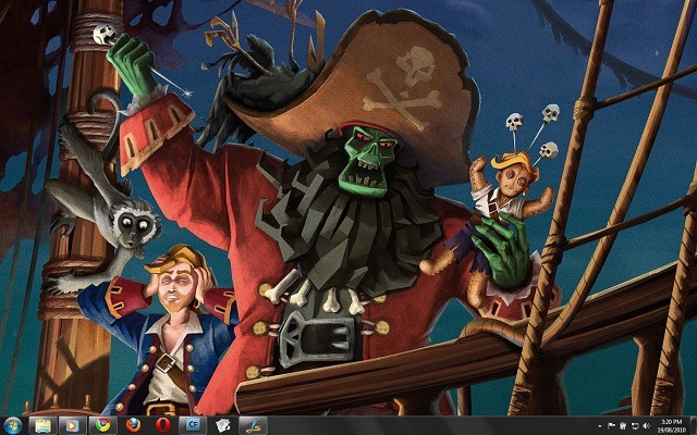 monkey island wallpaper. sporting a Monkey Island