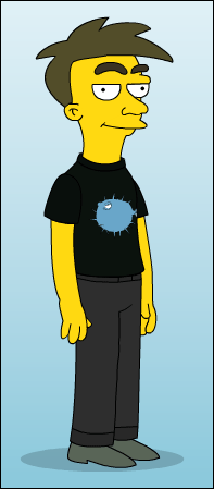 Me as a Simpons character